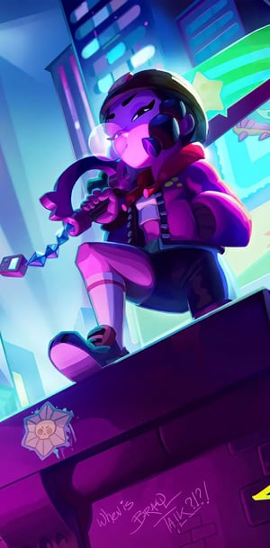This is the Avatar Image for the Brawl Stars Bibi AI Voice and Text to Speech Generator